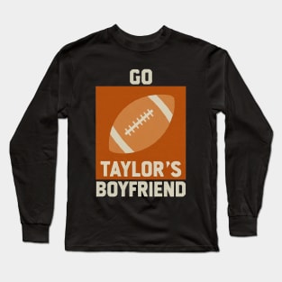 'Go Taylor's Boyfriend' Tee Long Sleeve T-Shirt